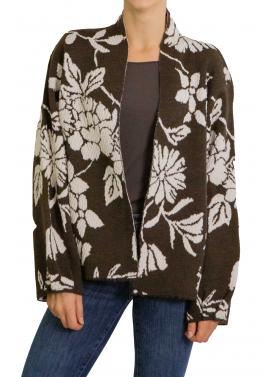Cardigan aperto fantasia 
